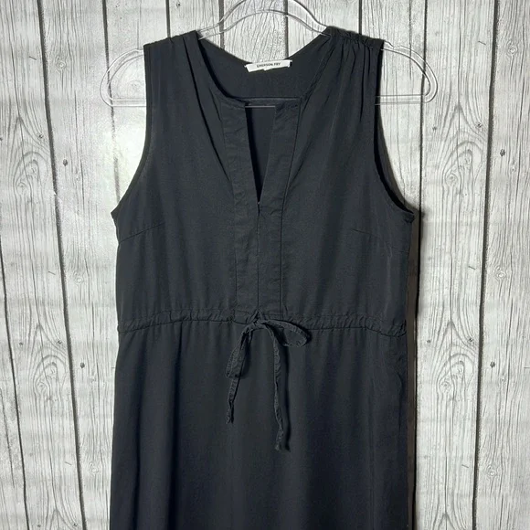 Emerson Fry black sleeveless tencel dress size 2 - Picture 3 of 15